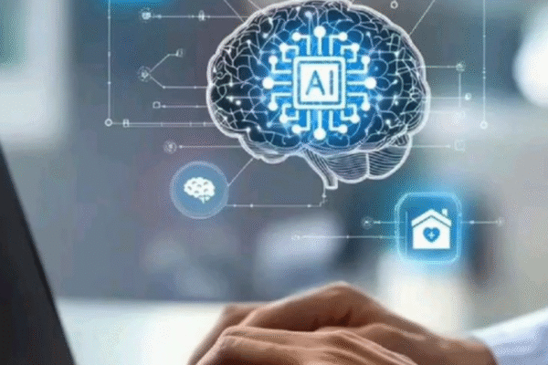 Visual representation of Google I/O 2025 AI showcasing healthcare and real-world applications.