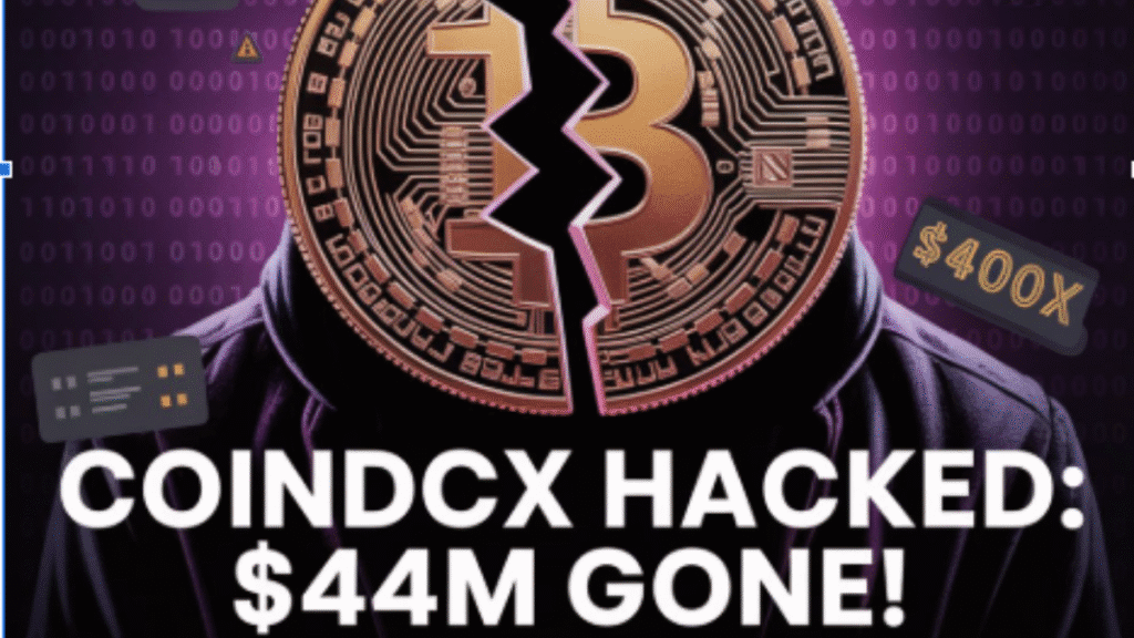 cryptocurrency exchange CoinDCX hacked