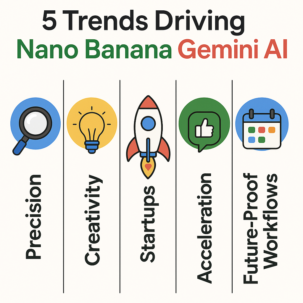 5 Trends Driving Nano Banana Gemini AI