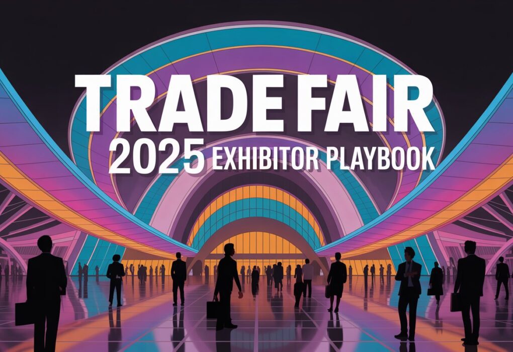 Trade Fair 2025 thumbnail showing Bharat Mandapam and exhibitor theme