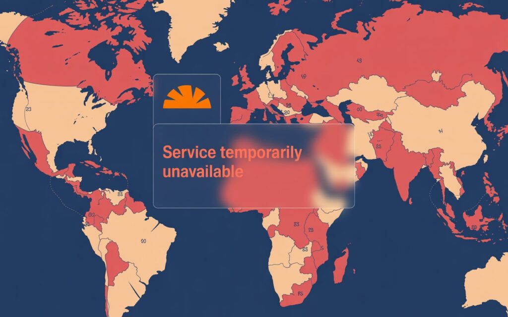 global cloudflare outage map