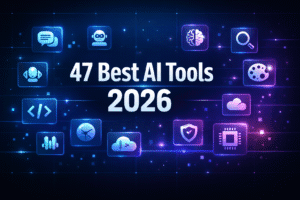 Best AI tools 2026 — hero banner showing top AI tool categories