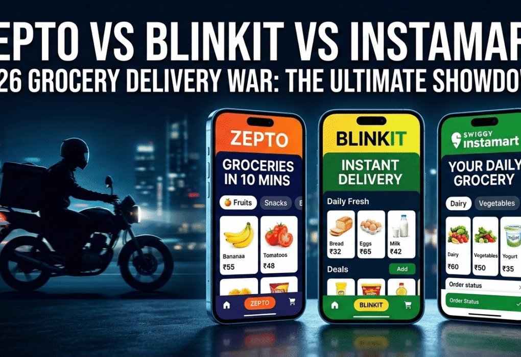 Zepto vs Blinkit vs Swiggy Instamart 2026 — ultimate