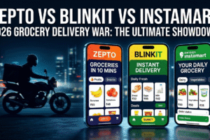 Zepto vs Blinkit vs Swiggy Instamart 2026 — ultimate