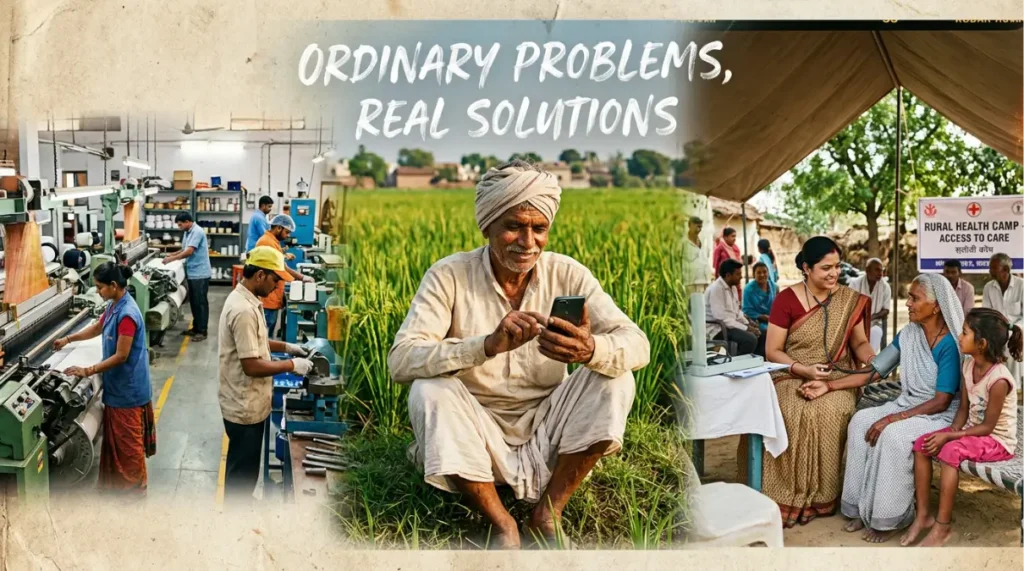 Indian startups solving real-world problems — founder stories 2026