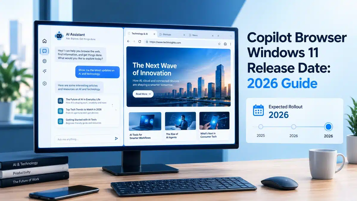 Copilot Browser Windows 11 Release Date